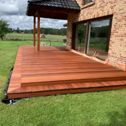 Tarasy z desek bangkirai