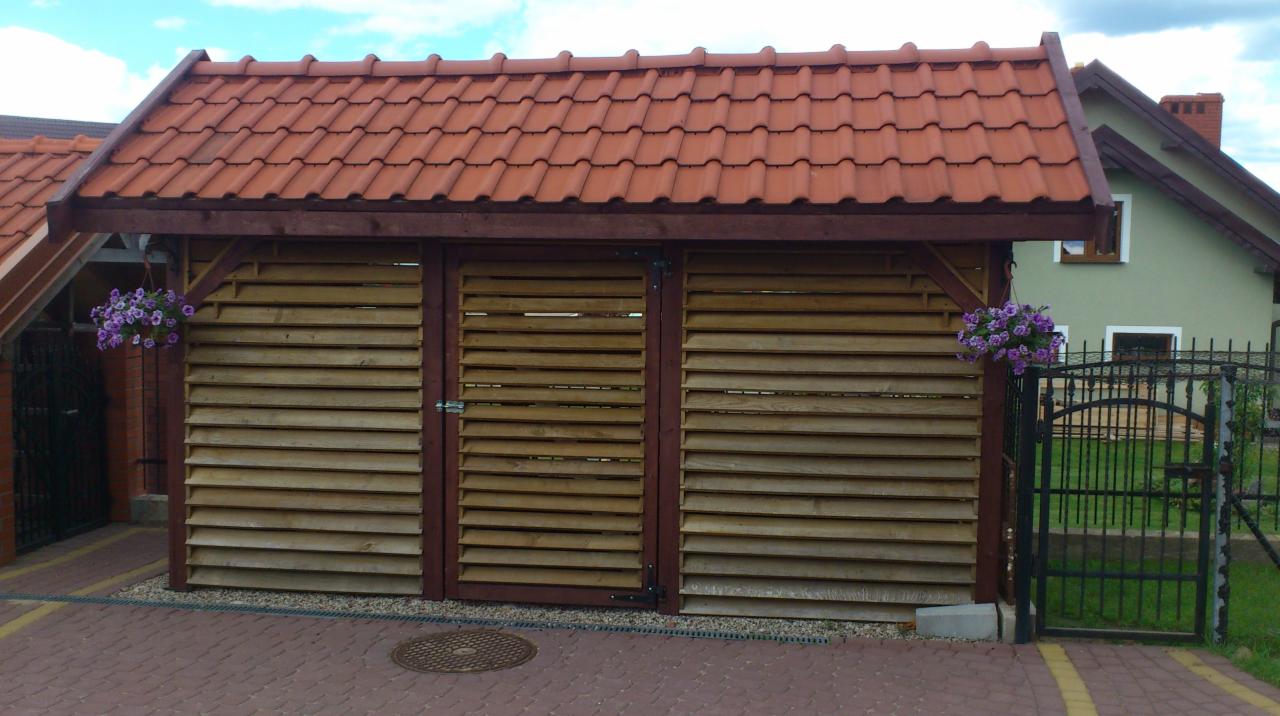 Więzba dachowa, drewno na dach