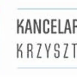 Logo Kancelarii Prawnej Krzysztof Bilski, z symbolem wagi sprawiedliwości w odcieniach szarości i błękitu.