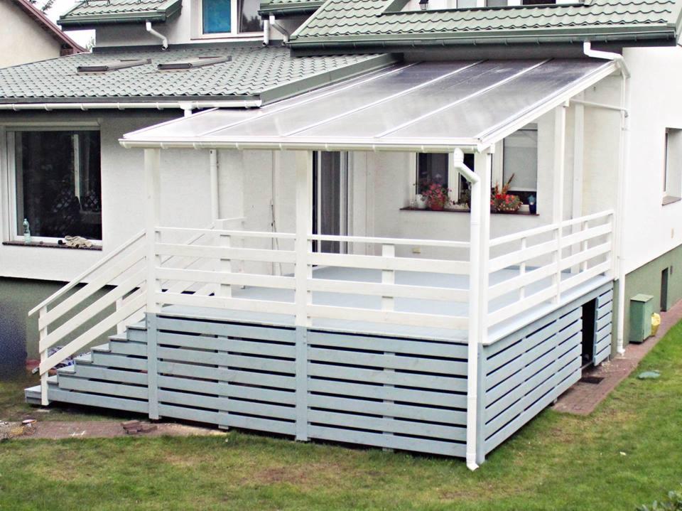 Zadaszenie tarasu z poliwęglalu