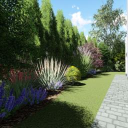 Zaprojektowany i wykonany ogród w 2020 roku przez firmę BioArt w Lublinie.