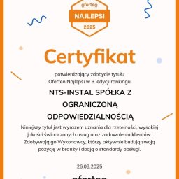 NTS-INSTAL SP&Oacute;ŁKA Z OGRANICZONĄ ODPOWIEDZIALNOŚCIĄ - Odnawialne źr&oacute;dła energii Wrocław