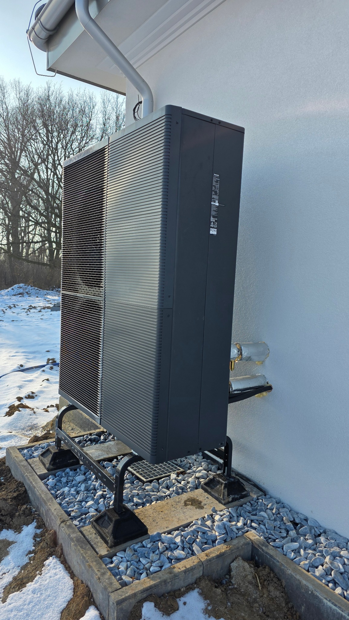 Instalacja z pompą ciepła Panasonic r 290