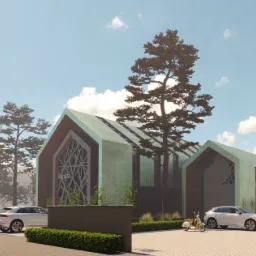 Koncepcja nowego budynku biurowego wykonana dla firmy Wipasz.