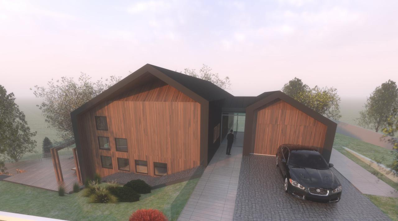 Modern house - PraZHouse