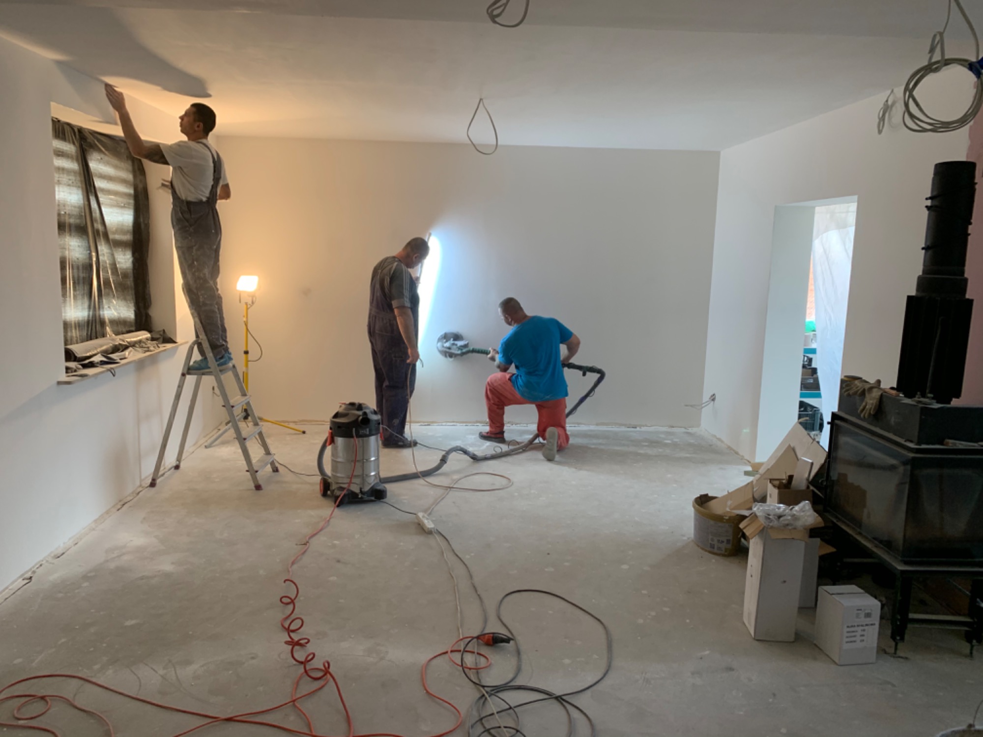 Wykończenia wnętrz.