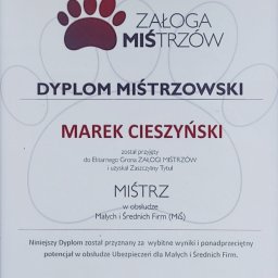 Dyplom Miśtrzowski :)