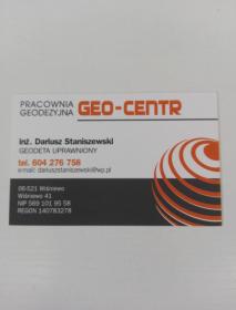 PRACOWNIA GEODEZYJNA "GEO-CENTR" D. Staniszewski - Geodezja Wiśniewo
