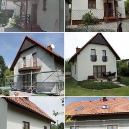 Tynkowanie elewacji Jaworze 1