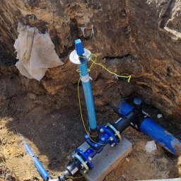 Przyłącze wod kan Imielin 1