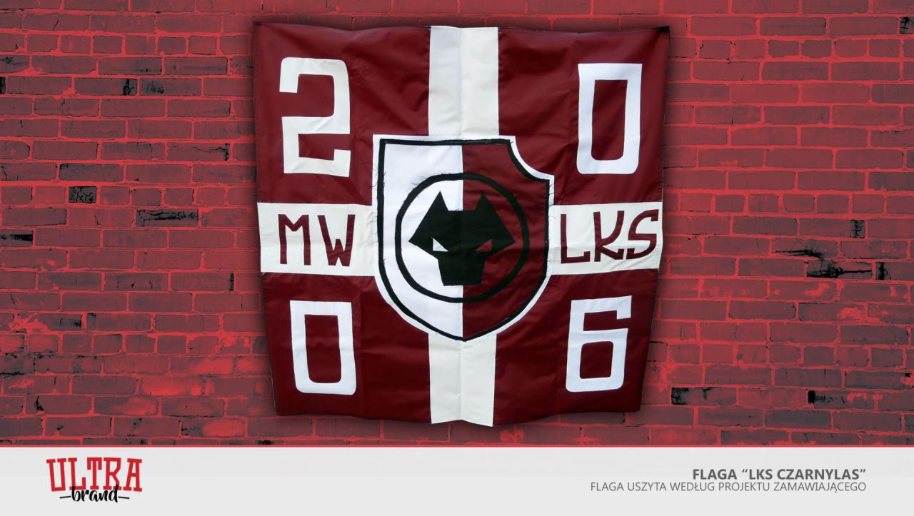 Flaga szyta - LKS Czarnylas