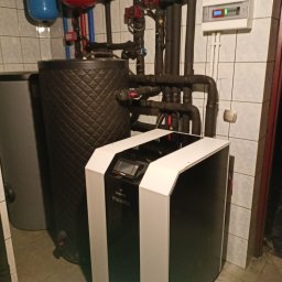 Gruntowa pompa ciepła Galmet Maxima 10 kW w domu o powierzchni 180m2