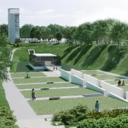 Izba Pamięci przy cmentarzu Powstańców Warszawskich na Woli