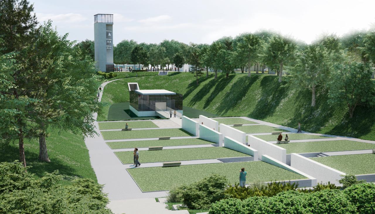 Izba Pamięci przy cmentarzu Powstańców Warszawskich na Woli