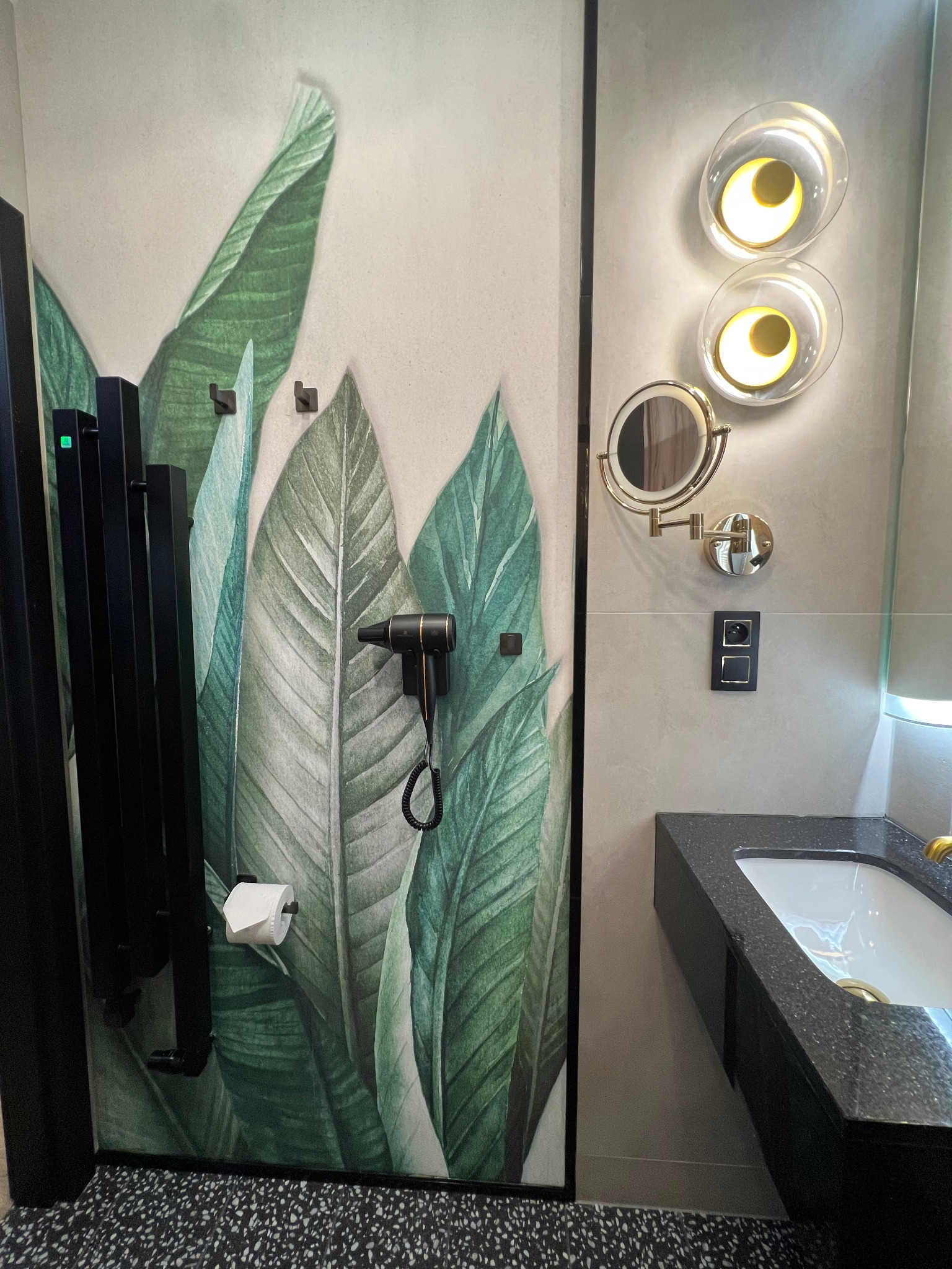 Piękna łazienka w apartamencie nad morzem, Jastrzębia Góra