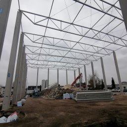 Budowanie hal Kruszwica 1