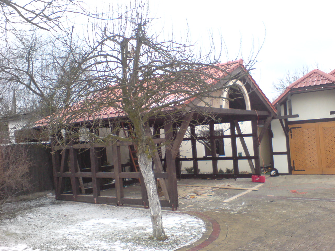 domy drewniane, carporty i wiaty