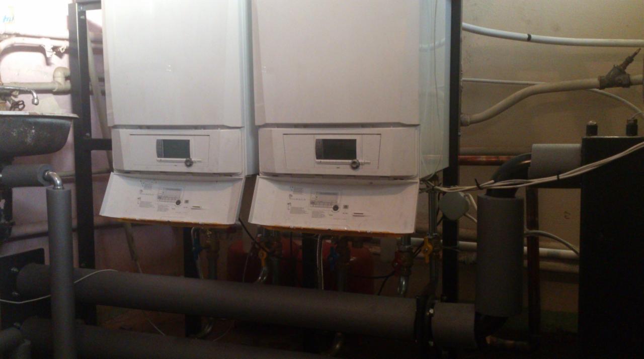 Kaskada kotłów kondensacyjnych