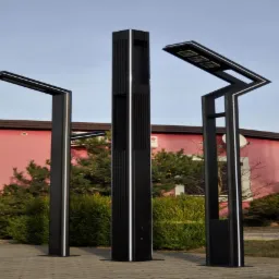 Słupy nowoczesne LED