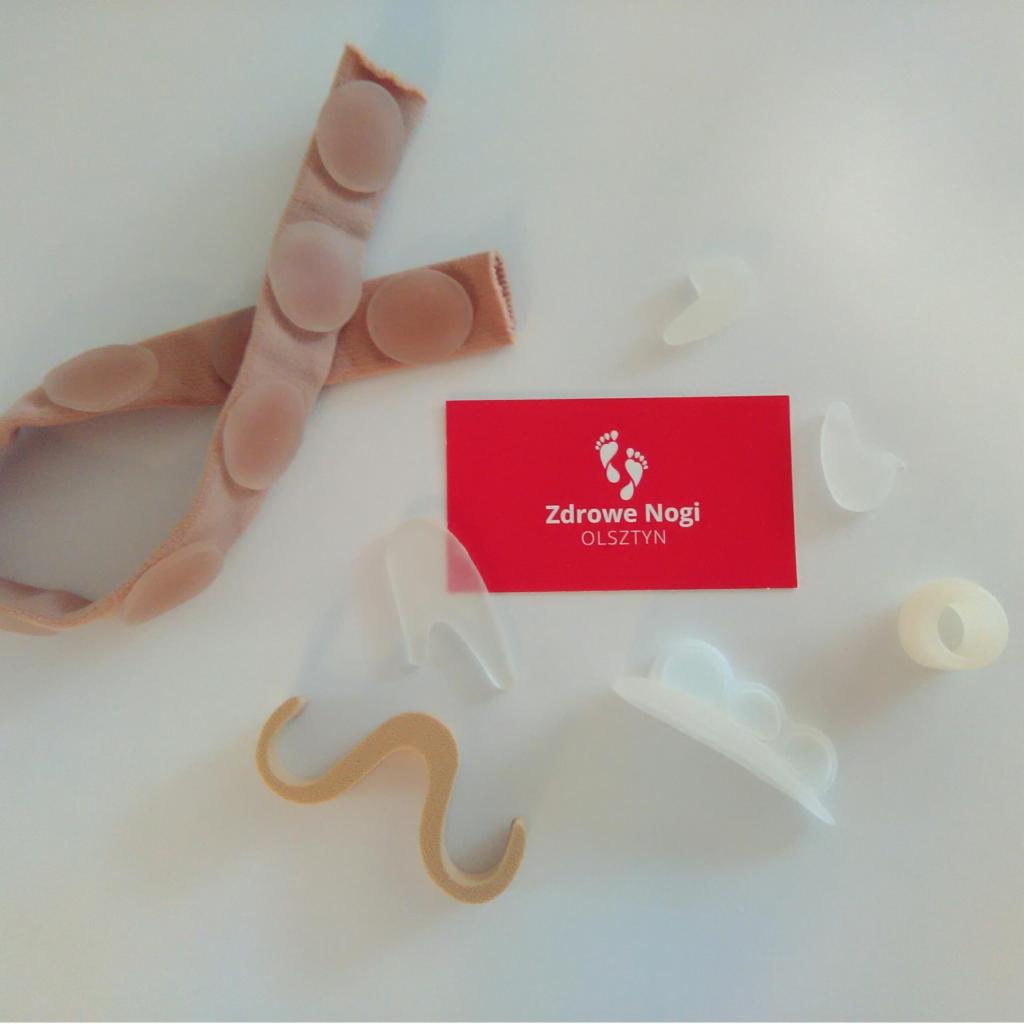 Ortezy, odciążenia, separatory