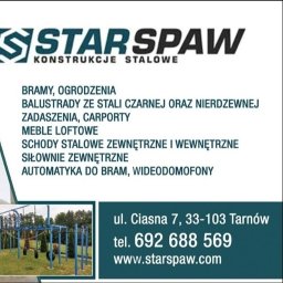 STAR-SPAW Ziejka Mariusz - Cenione Konstrukcje Stalowe Tarnów