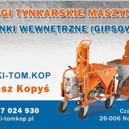 Tynki-Tom.Kop - Tynki Maszynowe Nowa Słupia