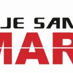 Logo firmy 'Hilmar Sanit' specjalizującej się w instalacjach sanitarnych, z symbolem zębatki i inicjałami firmy.