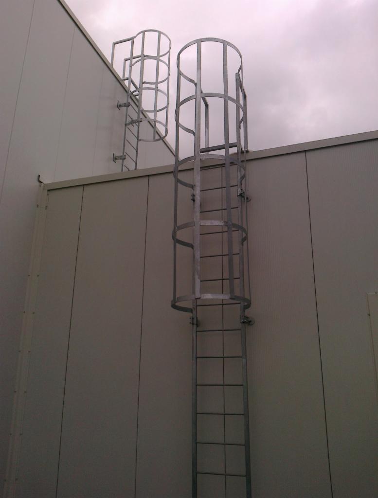 drabiny techniczne, serwisowe, ewakuacyjne