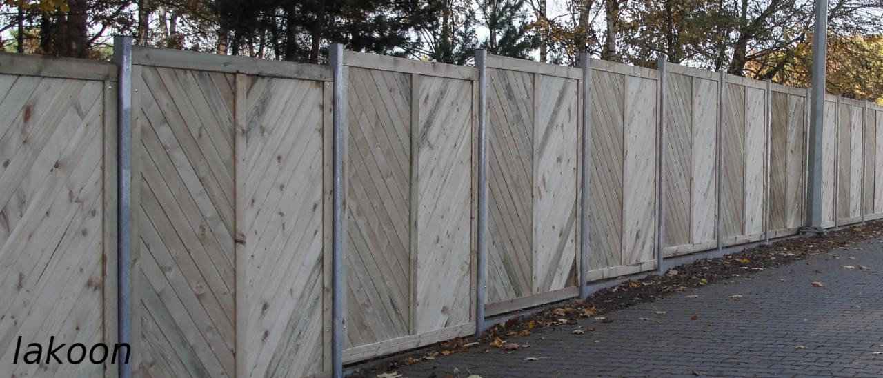 Ogrodzenia z siatki, paneli drucianych i drewnianych