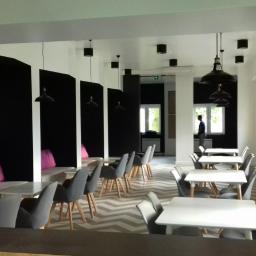 Remont kawiarni w kinie Wielkopolanin w Poznaniu