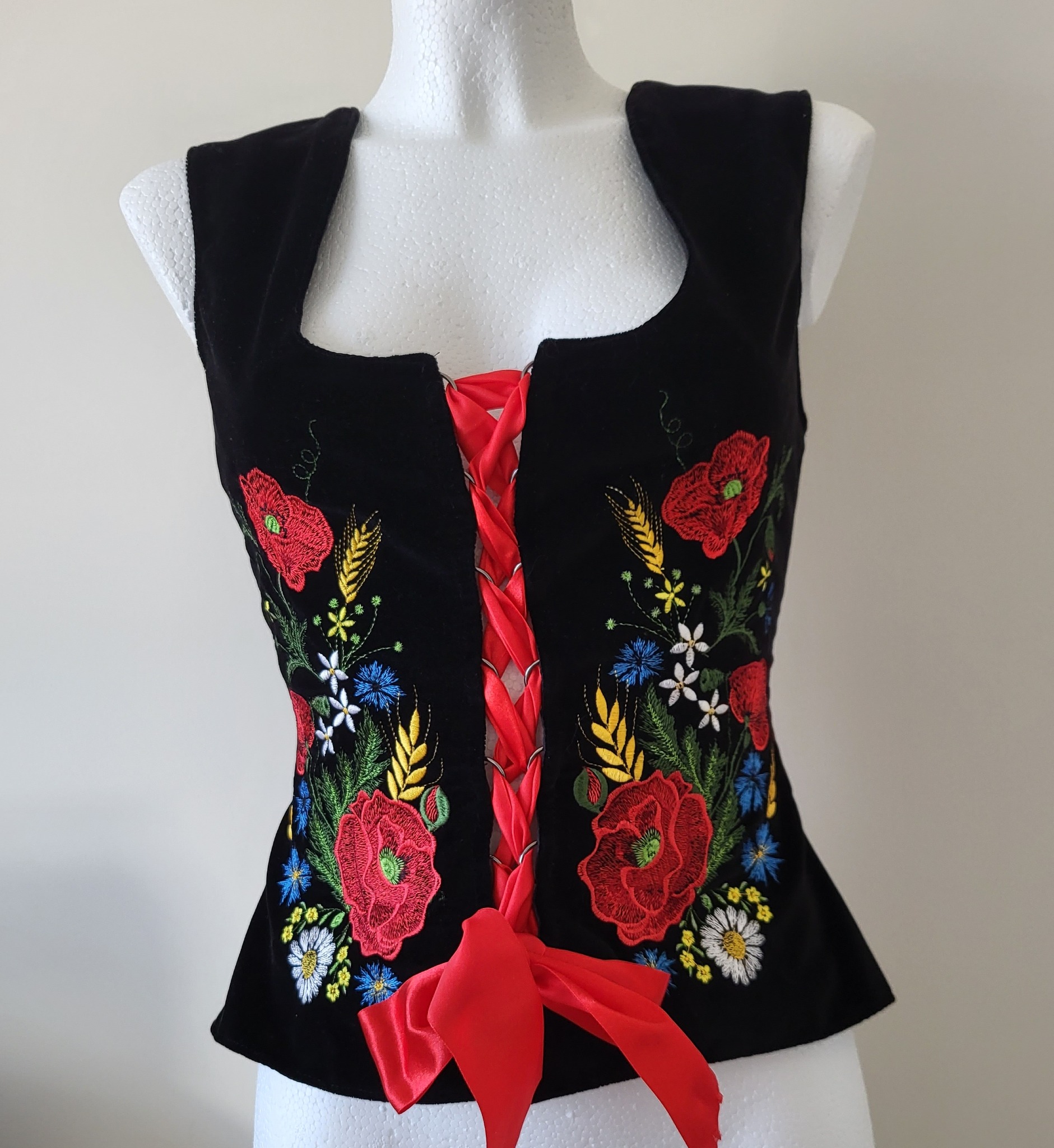 Kamizelka do strojów ludowych