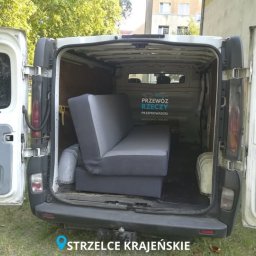 Przewóz rzeczy
Przeprowadzki

↪ W promieniu ok. 100km od Drezdenka ↩
➡ Dobiegniew 
➡ Gorzów Wlkp.
➡ Krzyż Wlkp.
➡ Międzychód 
➡ Strzelce Kraj.
➡ Wieleń 
i inne 