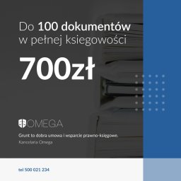 Kancelaria Omega gwarantuje niskie ceny za profesjonalne usługi, darmowe porady prawne dla swoich klientów oraz darmowy dostęp do systemu eksperci-specjalisci.pl tel. 500021234