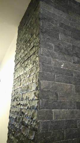 naturalny czarny łupek