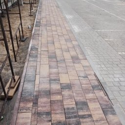 Układanie kostki brukowej Sompolno 1