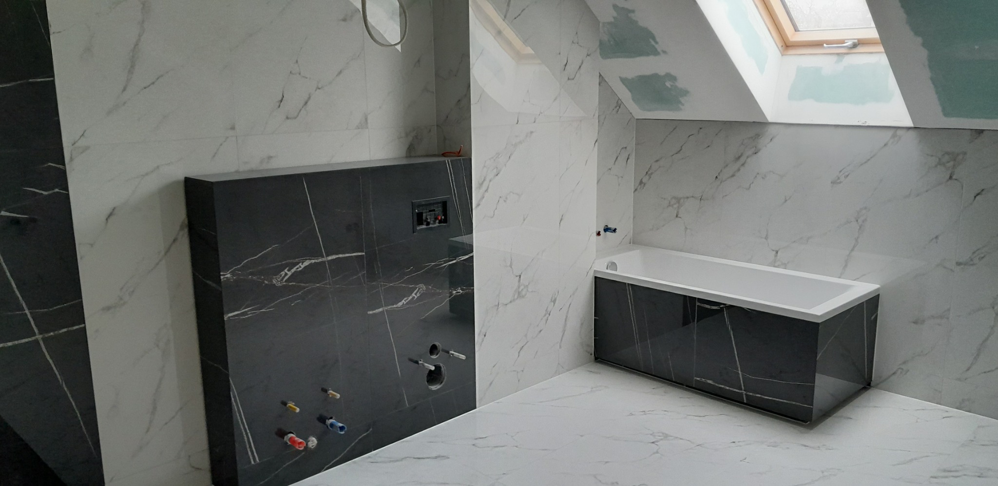 Łazienka na poddaszu