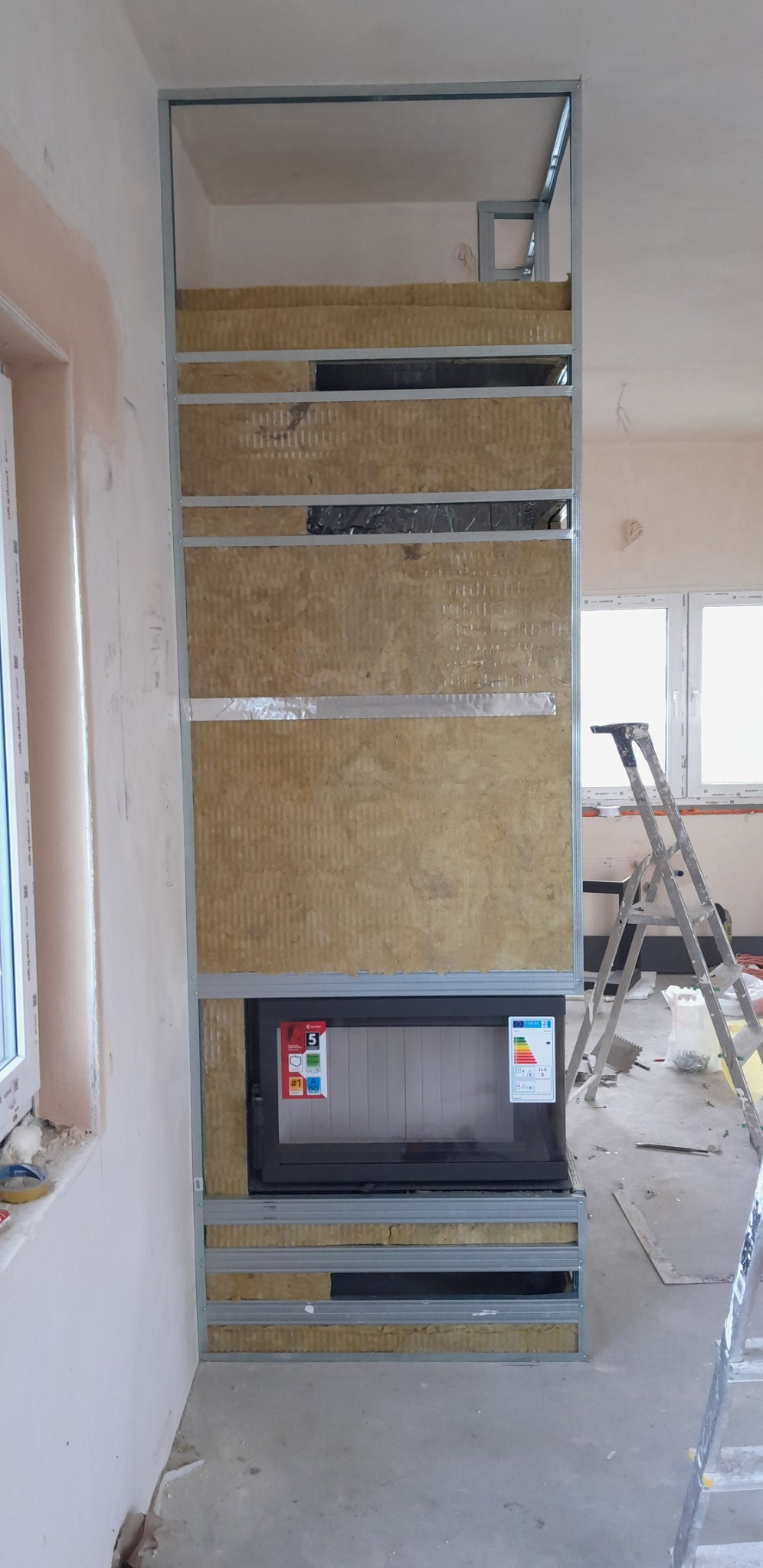 Izolacja termiczna kominka