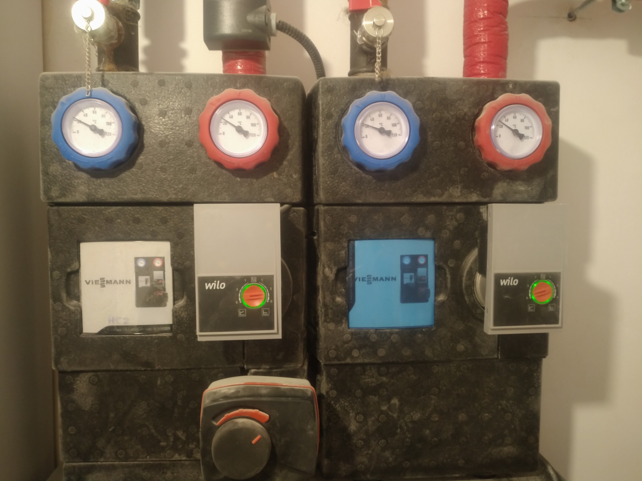 Grupy pompowe i mieszające Viessmann do pompy ciepła