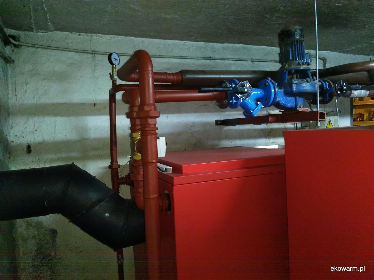 Wymiana kotła stałopalnego Klimosz 75 kW