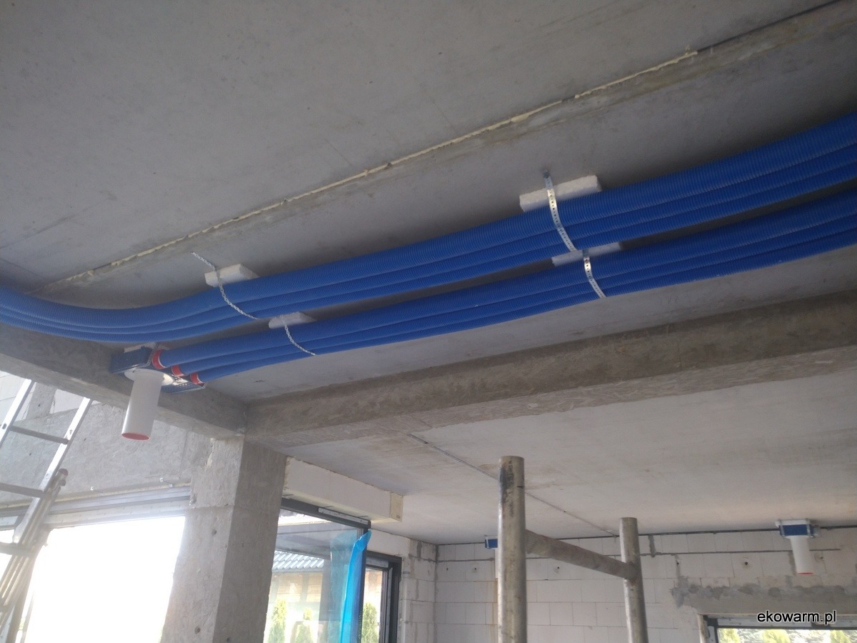 Wykonanie wentylacji 'rekuperacji'