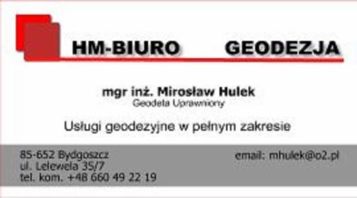 HM Biuro Hulek Mirosław - Geodeta Bydgoszcz