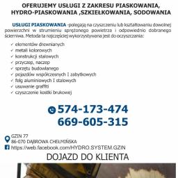 Odśnieżanie dachów Gzin 2