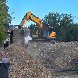 Firma Handlowo Usługowa Michał Łabuziński - kruszenie gruzu