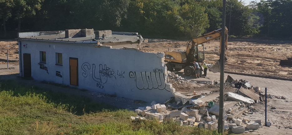 Rozbiórka budynku