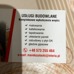 MarekSzałacki - Malowanie Biura Prusinowice