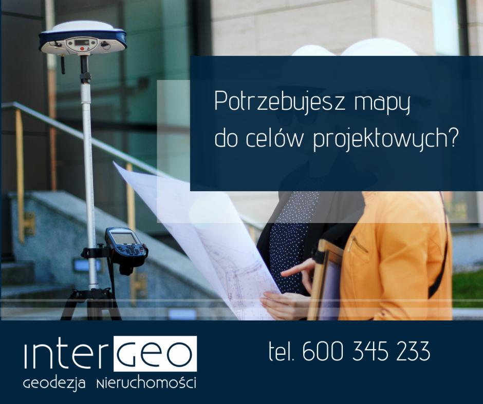 Potrzebujesz mapy do celów projektowych?