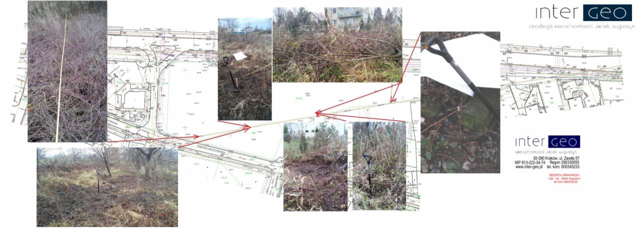 Mapa do celów projektowych ul. Lipska - inwestycja Bryksy