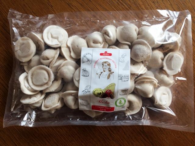 Uszka z mięsem z indyka