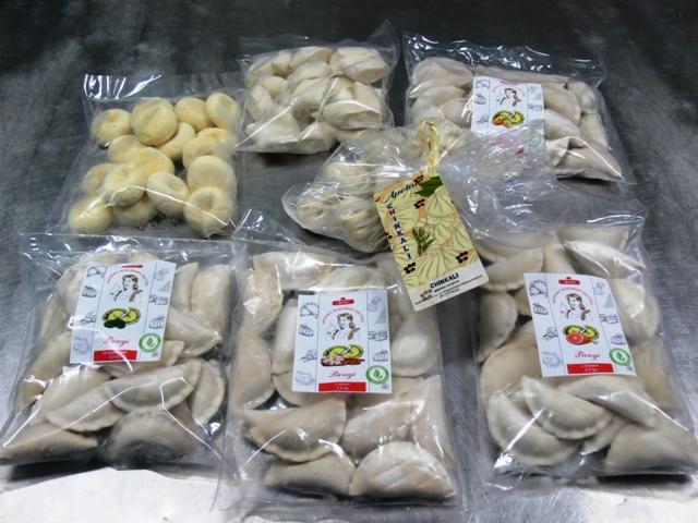 Pierogi, uszka, chinkali, kluski śląskie, kopytka,