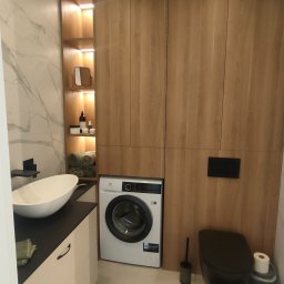 MEBLEW - Zabudowa łazienki Egger Dąb Cuneo H3317